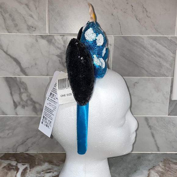 Disney Parks 2020 TIMELESS FLOWER Minnie Mouse Sequined Ear Headband Daisy NEW - Picture 3 of 7